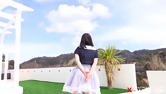 Enjoy The Seductive Curves Of Akane Sagara As She Oozes Out Milk