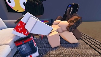 Roblox Babe Gets Blacked And Gangbanged By Multiple Guys