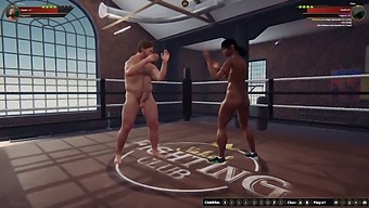 Ethan And Dela Go Head-To-Head In A Naked 3d Fight