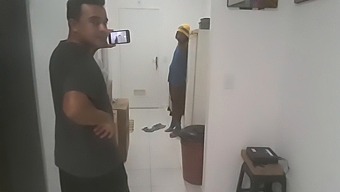 Brazilian Man Named Fabinho Costha Receives Oral Sex