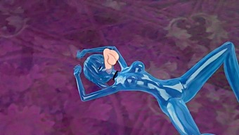 Sultry 3d Hentai Game Featuring A Woman Covered In Slime