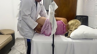 Stunning Spouse Seduced By Lewd Ob/Gyn Doctor With Arousal Enhancer And Filmed While Being Ravished