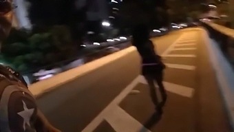 Bruna Black'S Wild Encounter: Streetwalker Seduces And Gets Fucked