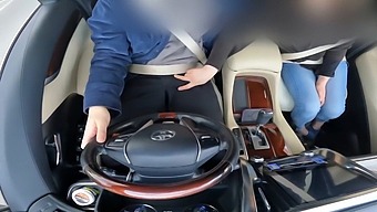 A Married Woman Gives Me A Handjob While Driving, Making Me Climax