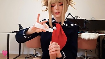 Himiko Toga Craves Rough Sex And A Facial Cumshot In My Hero Academia Cosplay