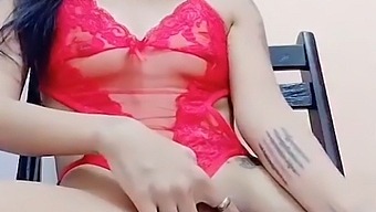 Thai Babe'S Petite Vagina Handles A Massive Dildo!
