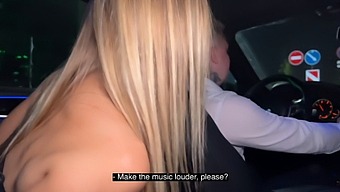 A Passionate Encounter In A Taxi Features A Stunning Young Woman From California
