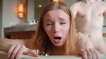 Russian Stepsister Caught In Bathroom By Brother In Hd Video