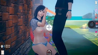 Experience The Ultimate In Erotic Pleasure With Our Ai-Assisted 3d Hentai Game Featuring A Cute Brunette With Big Boobs.
