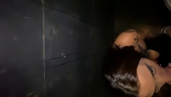 Private Video Uncovered: Inked Spouse Gives Oral In Nightclub Restroom