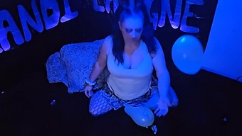 Sensual Milf Indulges In Balloon Fetish In A Safe And Consensual Video