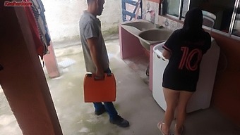 Brazilian Housewife Trades Sexual Favors With Washing Machine Repairman In Husband'S Absence