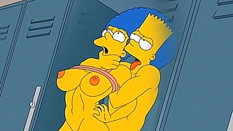 Sexy Housewife Marge Enjoys Anal And Vaginal Penetration With Hot Sperm