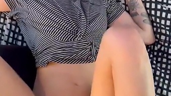 A Close-Up View Of A 12-Inch Anaconda Monster Cock Penetrating My Pink Pussy With Intensity