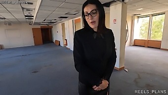 Interracial Couple'S Bdsm Playtime Turns Into Anal Sex With A Real Estate Agent