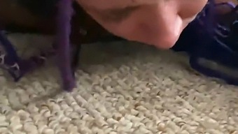 Gothic Submissive Cries Out During Rough Anal Penetration By A Black Man