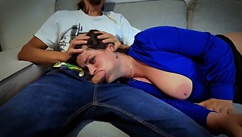 Stepmom'S Mouth Gets Roughed Up By Stepson In Dirty Video