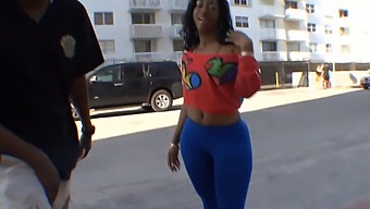 Miyamme Spice'S Voluptuous Derriere Gets Vigorously Penetrated Outdoors