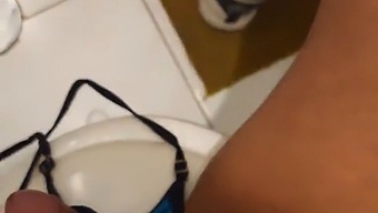 My Best Friend'S Mom Discovers Me Pleasuring Myself With Her Underwear And Receives A Oral Satisfaction Until I Climax In Her Mouth (Part 1)