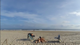 A Girl Expected A Quiet Rest On The Beach, But She Got An Unexpected Intimate Encounter.